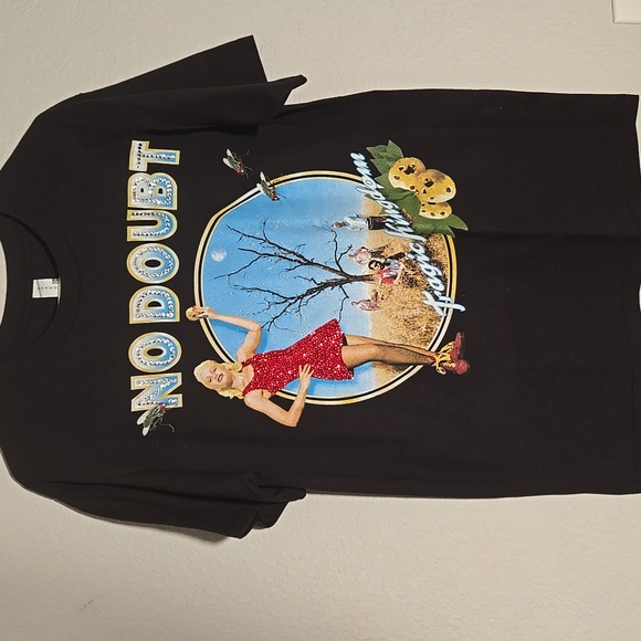 CUSTOM MADE No Doubt Graphic Black T-Shirt - Picture 3 of 6